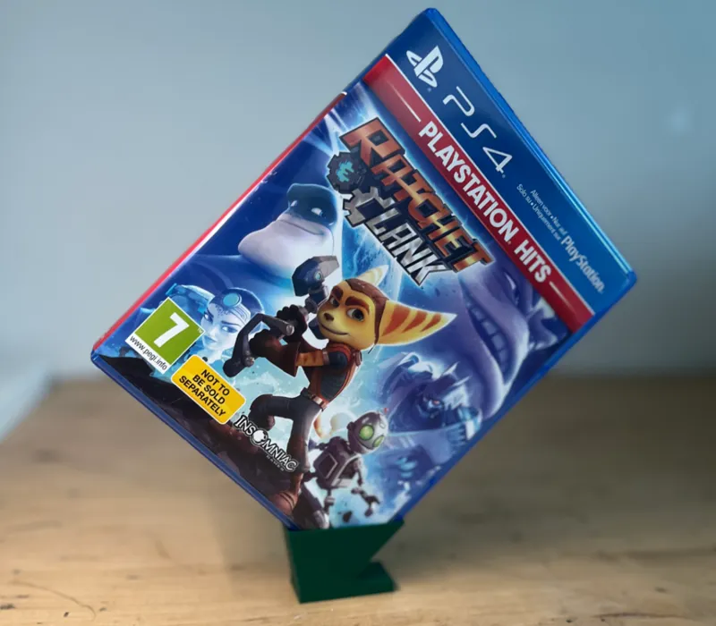 Clean PS4 game holder/display