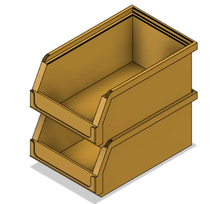 Stackable Bin Box Starbel box name  