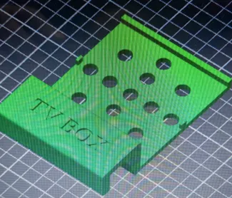 repisa para poner un Box TV en su televisor