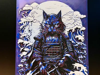 Japanese Cat Hueforge
