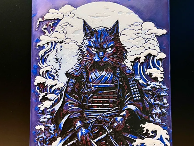 Japanese Cat Hueforge