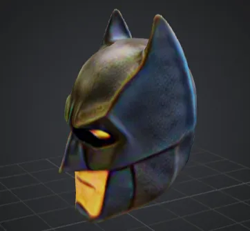 Batman's head