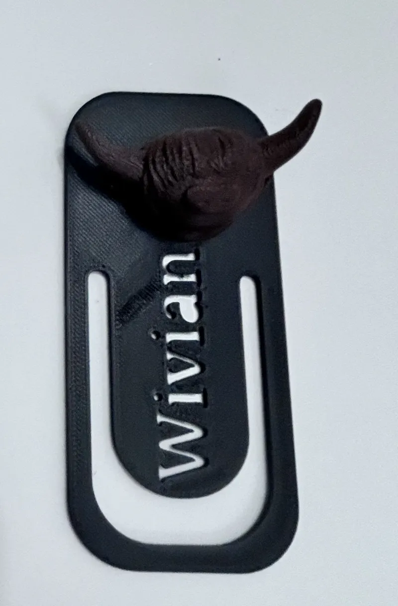 Customizable bookmark