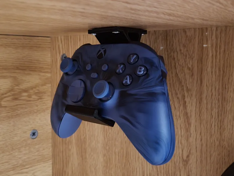 Controller holder under desk (Xbox series X|S)
