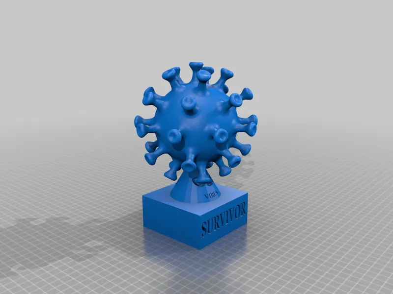 Covid Survivor Trophy
