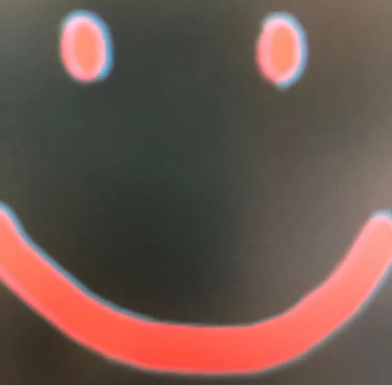 creepy smiling cube