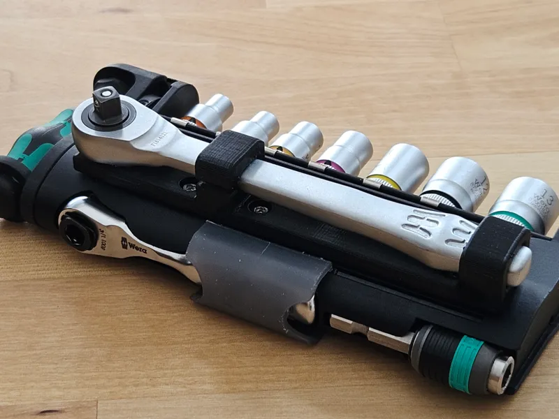 Wera Tool Check 1/4" Zyklop Ratchet Holder