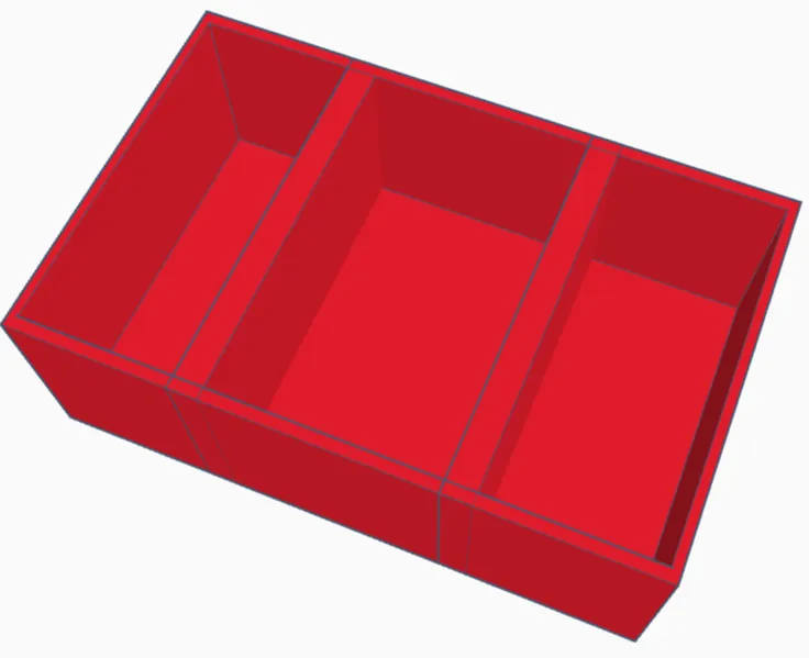 1-2-3 Storage Compartments for your production!