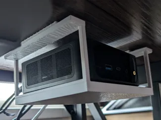 Beelink SER6 under desk mount