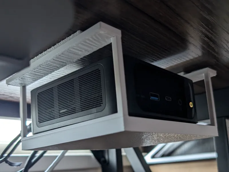 Beelink SER6 under desk mount