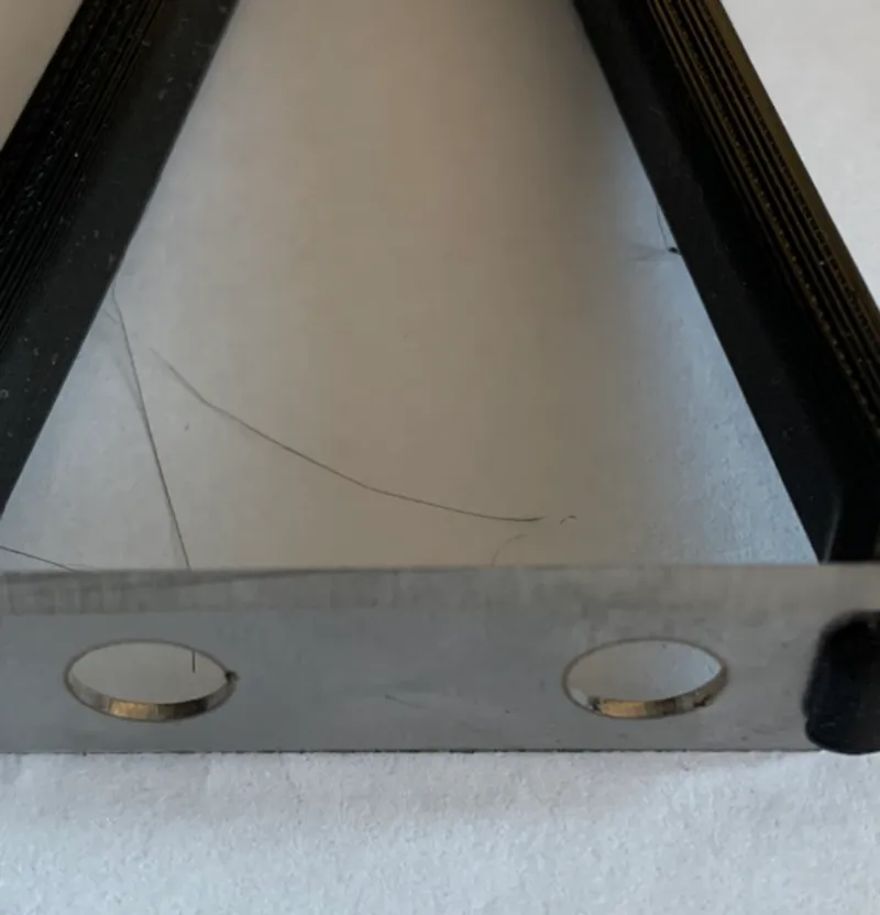 Holder grining blade parkside mower 
