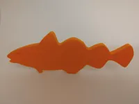 Figurine poisson porte-clés — photo 1