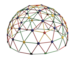 Geodesic Dome 3V Model