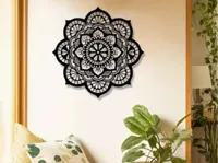 Décoration murale mandala floral — photo 1