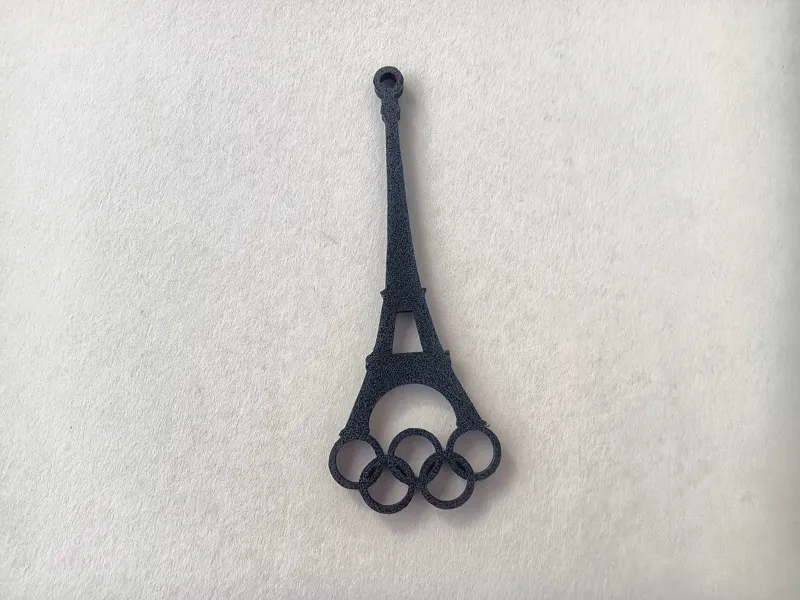 Paris 2024 Olympics keychain