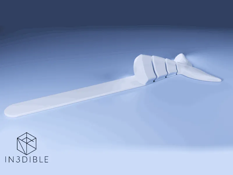 Whale articulated Bookmark