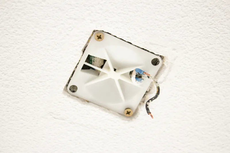 Electrical box cover (square)