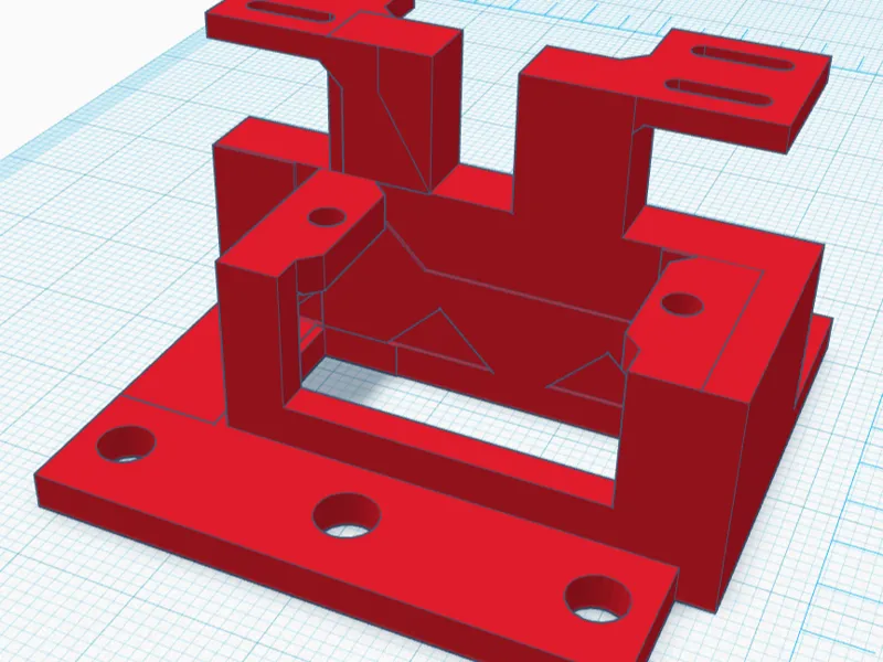 9g Servo mount for turnouts (left or right)