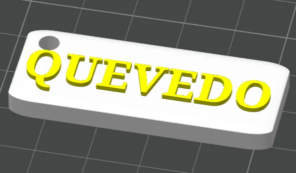 QUEVEDO KEY RING