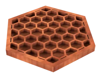Honeycomb Cupholder
