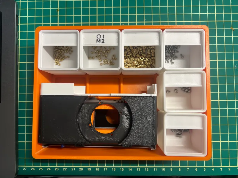 Basic Gridfinity Compatible Bin (Without Magnets)