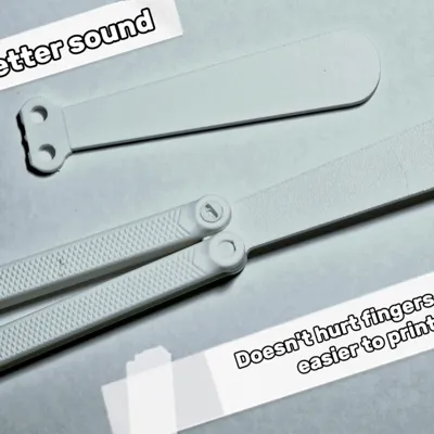 Trainer blade (no sharp edges) 