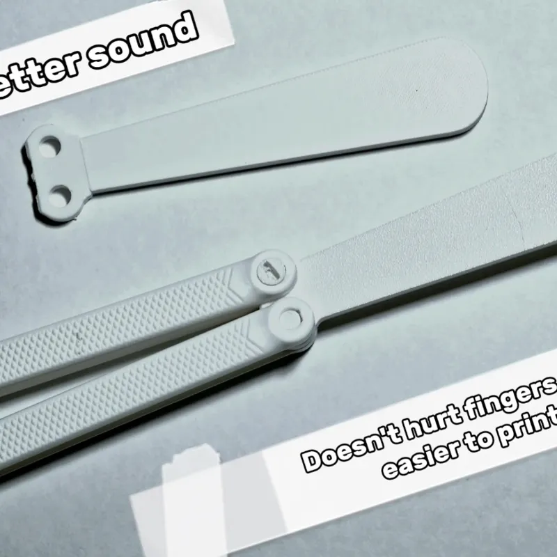 Trainer blade (no sharp edges) 