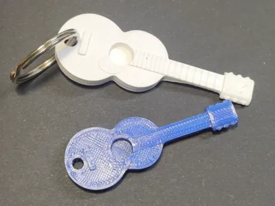 Keychain-guitar