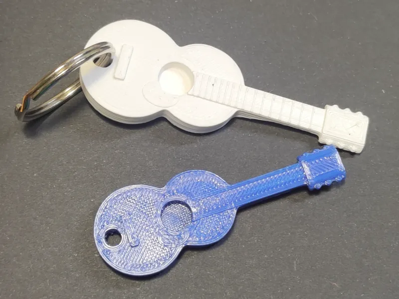 Keychain-guitar