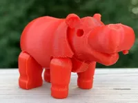 Hippopotame articulé — photo 1