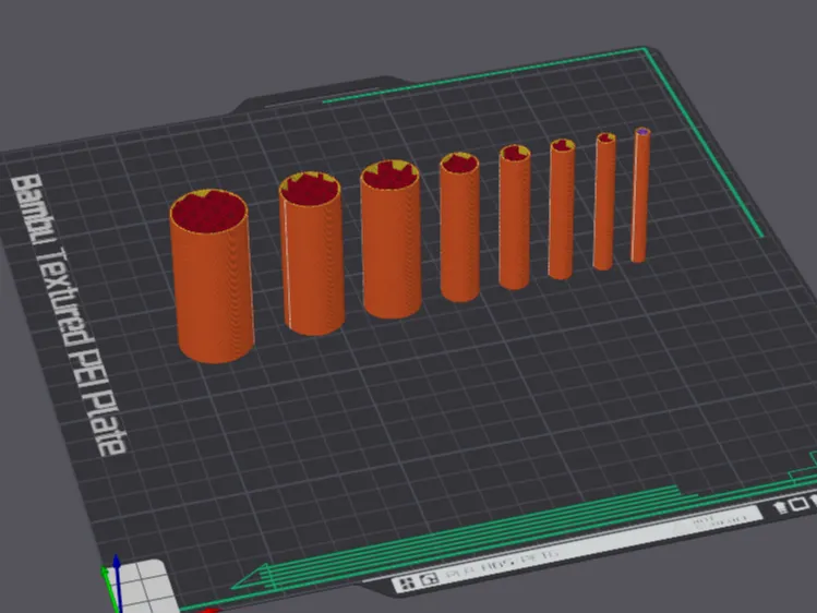 Dowels for painting circles