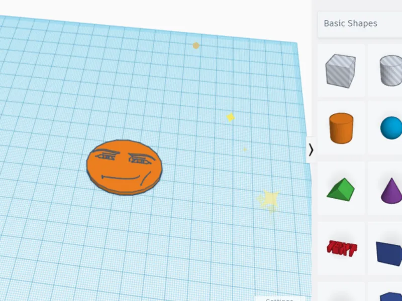 Man face cookie
