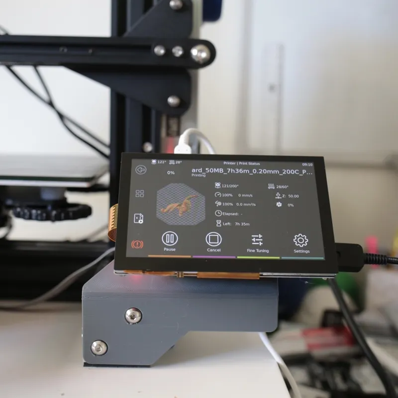 Raspberry Pi Screen Mount Ender 3 - Klipperscreen