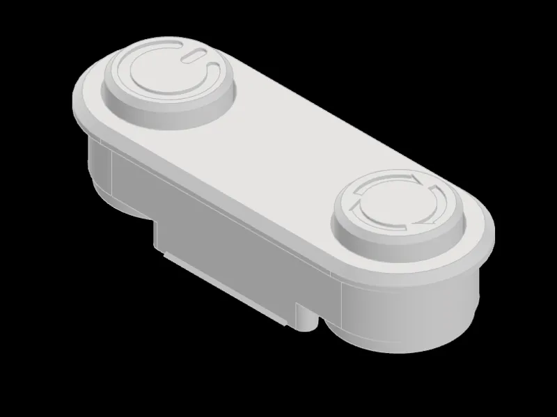 Non-Rotating Buttons for BLV AMS Riser - X1/X1C