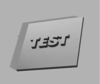 Test/Text print 