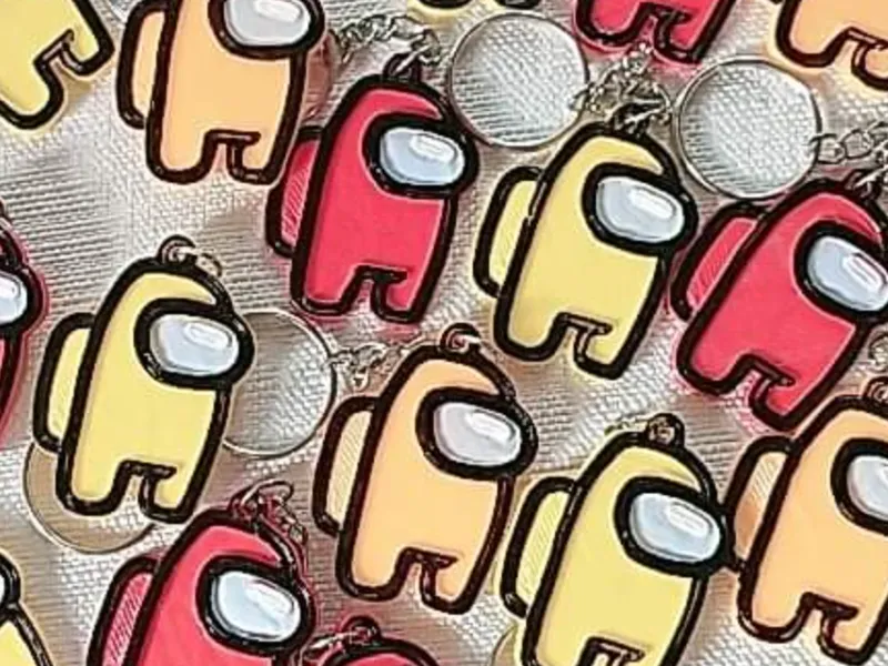 Among Us Key Chain