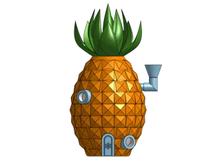 Spongebob Pineapple House Antique