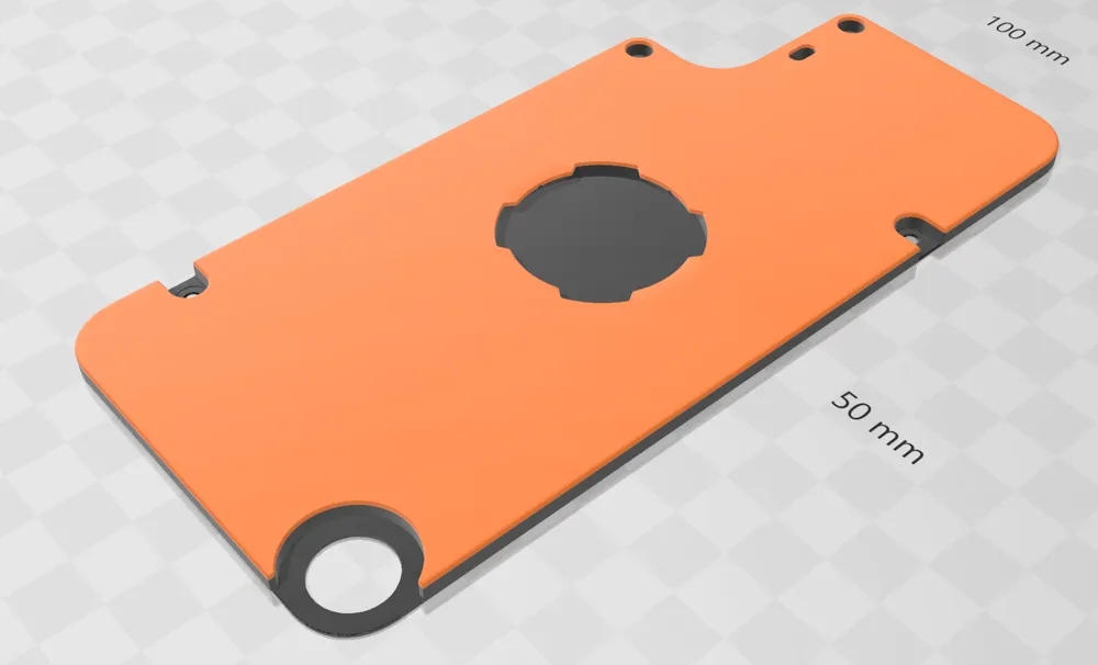 MODULAR CLIP BACKPLATE Nothing Phone 1 - Free 3D Print Model - MakerWorld