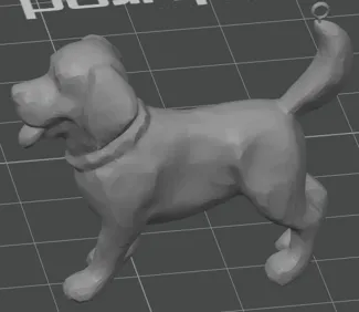dog keychain