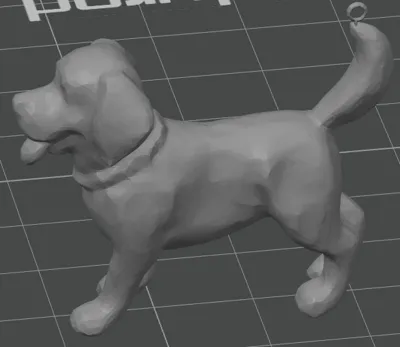 dog keychain