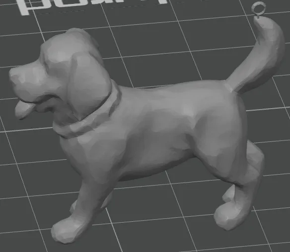 dog keychain