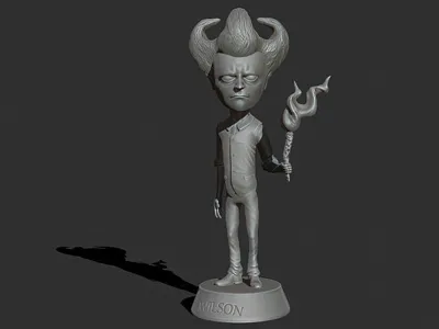WILSON WITH TORCH DON T STARVE CHARACTER