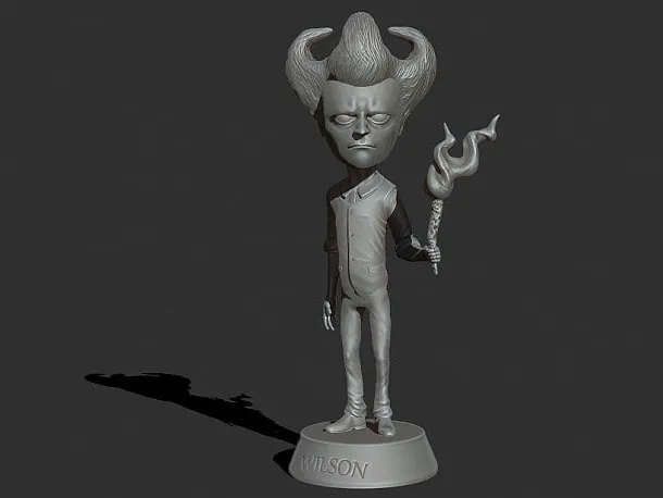 WILSON WITH TORCH DON T STARVE CHARACTER