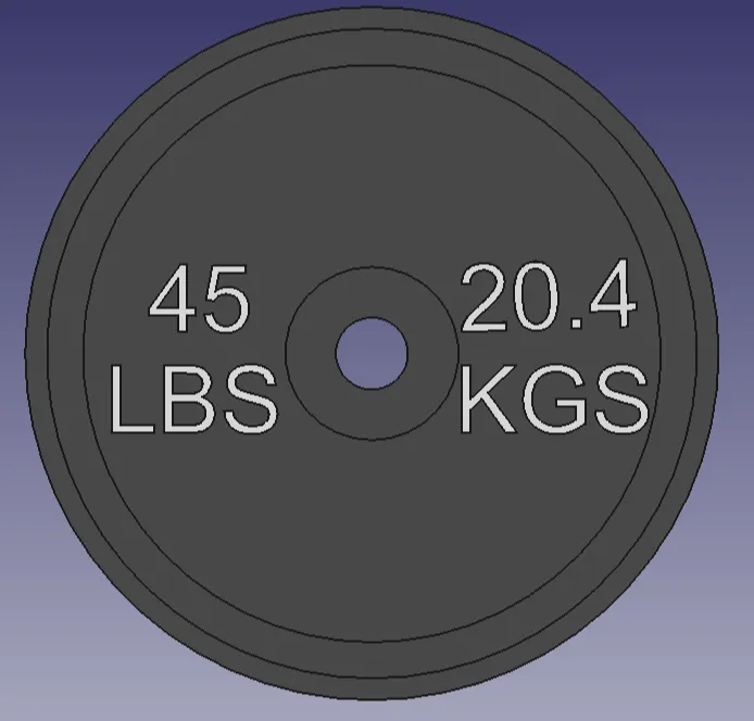 Stacked Barbell Coaster