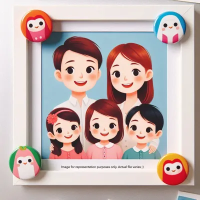Fridge Photo Frame