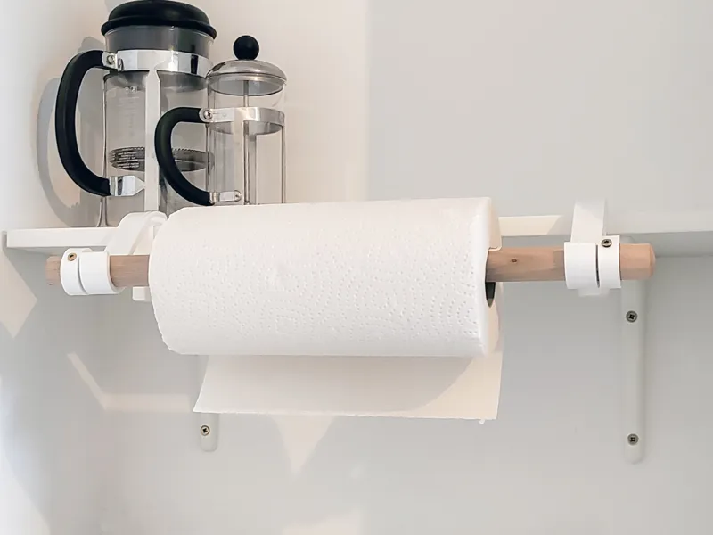 Shelf extension Paper Towel Holder