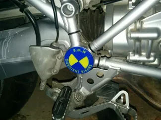 BMW R1200GS Pipe Cover
