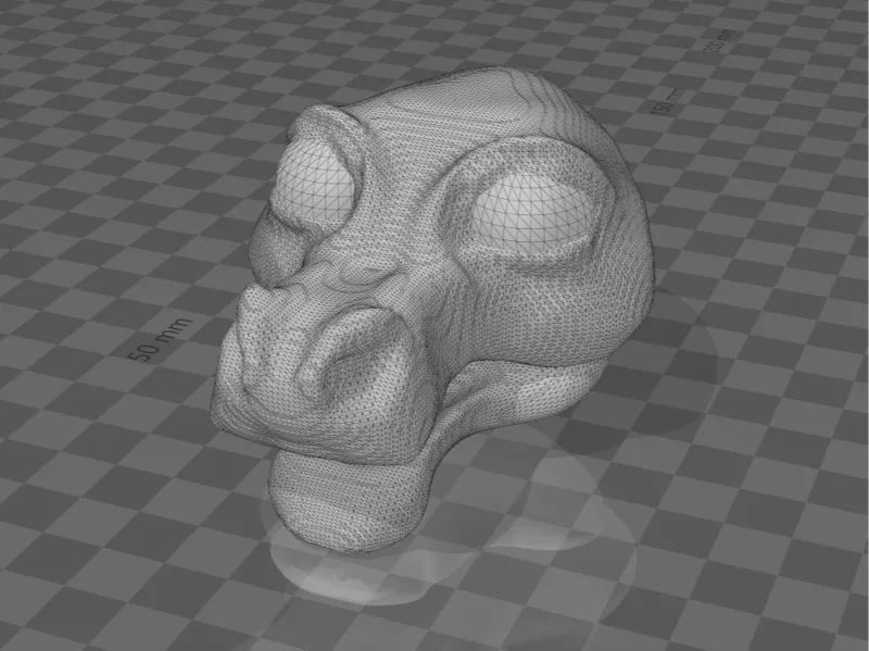 cute reptile head