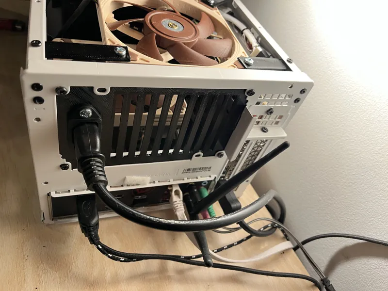 ATX PSU C14 plug mount