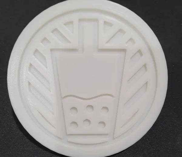 Dessous de verre boba